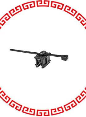550243 CABLE TIE HOLDER, EDGE MOUNT, BL