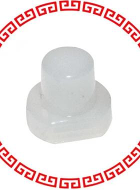 400EB0000 CAP TACTILE RND TRANSLCNT WHITE