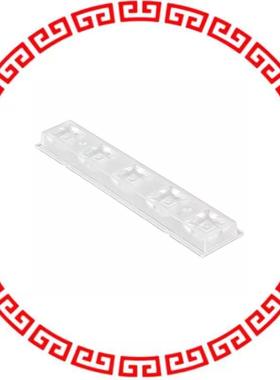 C12345_HB-5X1-W LENS CLEAR 43-56DEG ADHESIV SCRW