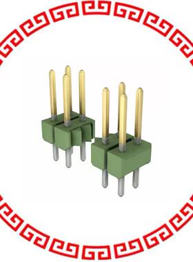 826656-8 CONN HEADR BRKWY 16POS VERT GOLD