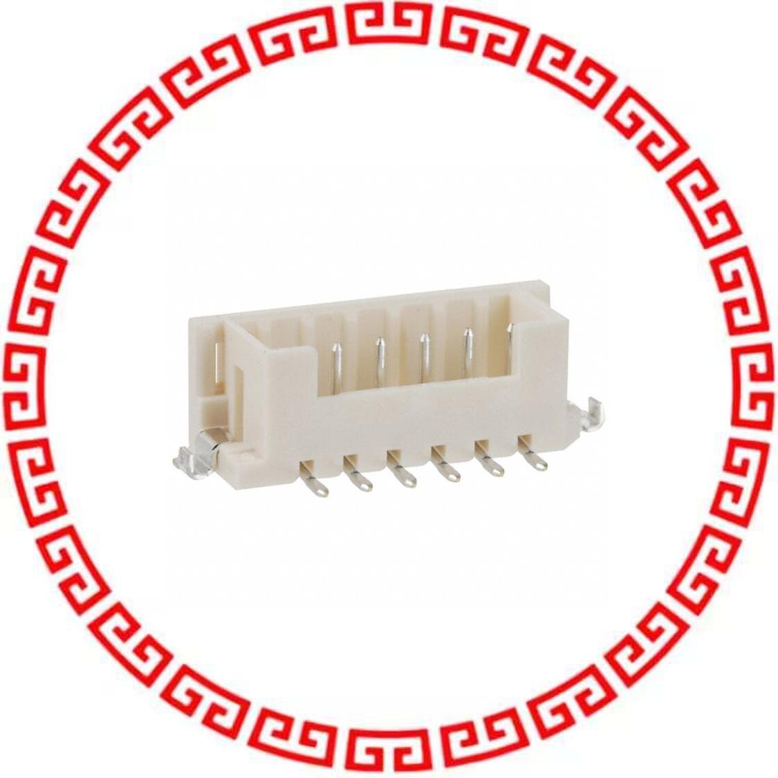 DF3E-6P-2V(21) CONN HEADER 6POS 2MM VERT TIN