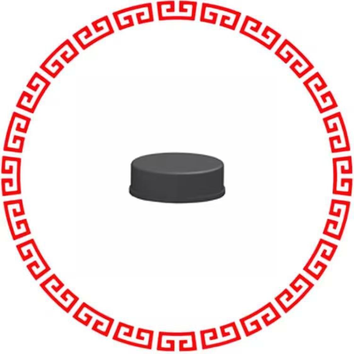 780-B BUMPER CYLIN 0.375 DIA BLACK