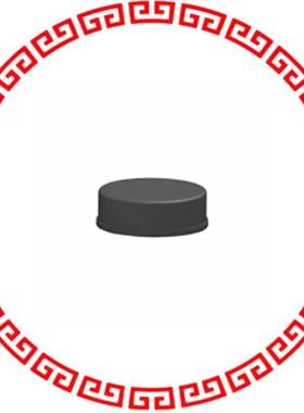 780-B BUMPER CYLIN 0.375 DIA BLACK