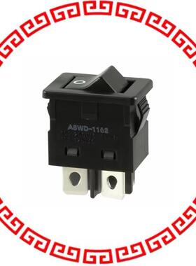 A8WD-1162 SWITCH ROCKER DPST 16A 125V