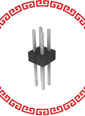 PEC02DACN CONN HEADER .100 DUAL STR 4POS