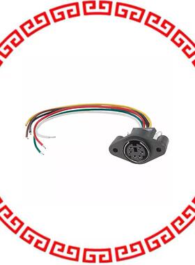 MD-60PL100 CONN RCPT FMALE MINI DIN 6P WIRE