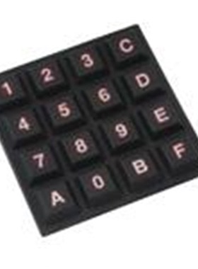 84BLN-BB1-014AN《Keypad,4x4, backlit, red, mounting nuts》