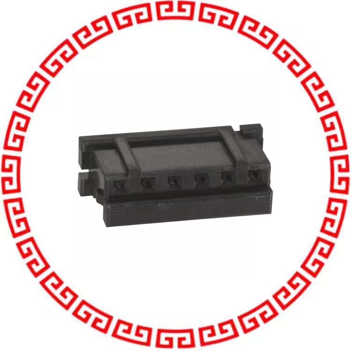 DF3-6S-2C CONN RECEPT HOUSING 6POS 2MM