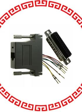 RJADK25P7080831 ADAPT DSUB 25POS M TO RJ45 GRAY