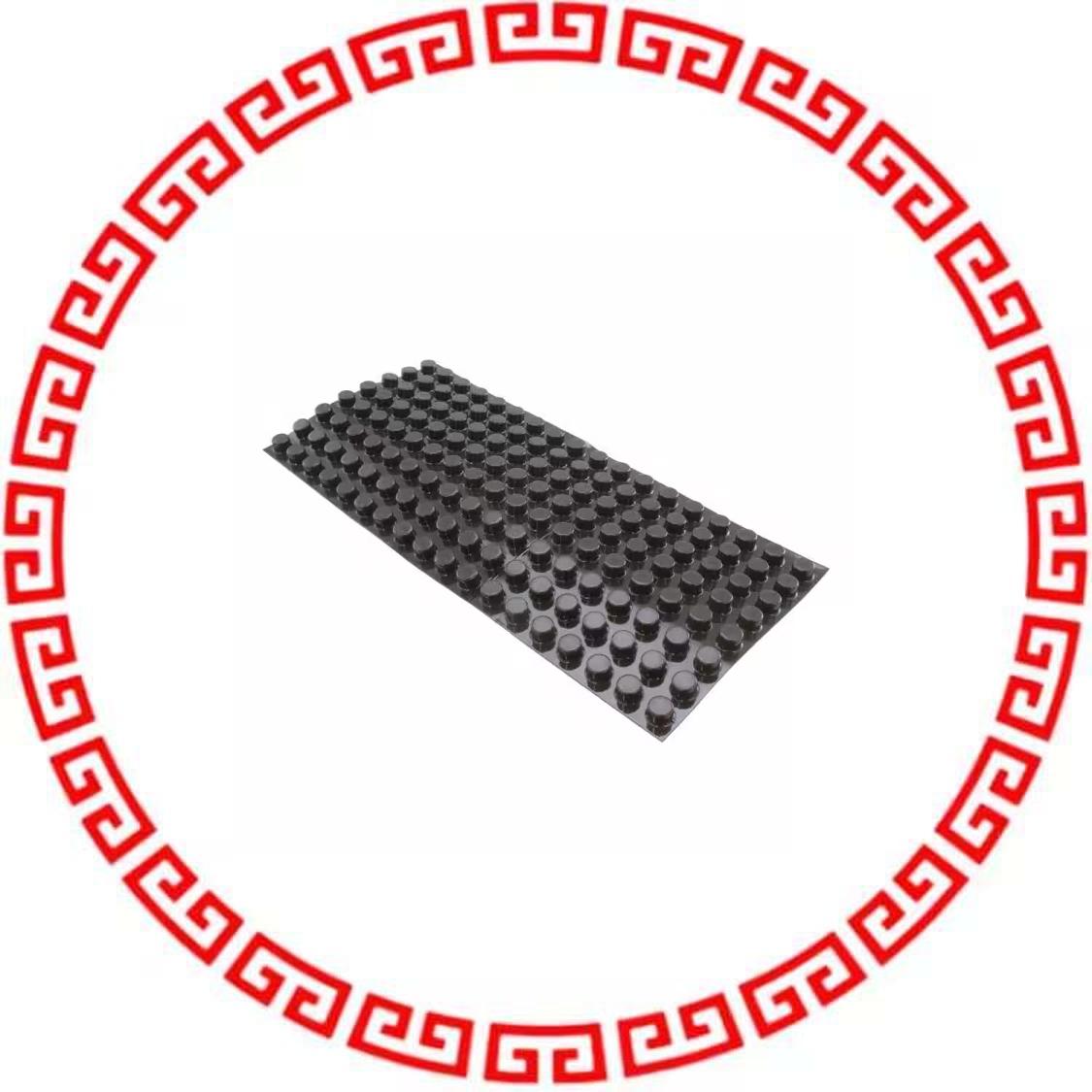 SJ61A6 BUMPER CYLIN 0.312 DIA BLK