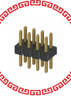 M22-2020405 DIL VERTICAL PC TAIL PIN HEADER