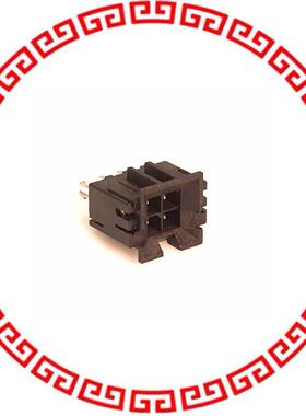 44068-0001 CONN HEADER 4POS STR W/CLIP TIN