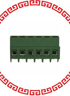 282847-6 TERM BLOCK 6POS 35DEG 5.08MM