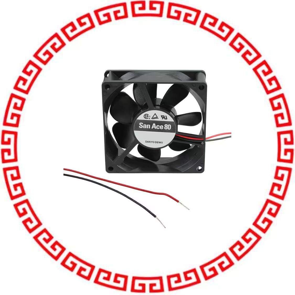 109R0824G4021 FAN 80X25MM 24VDC RBLS