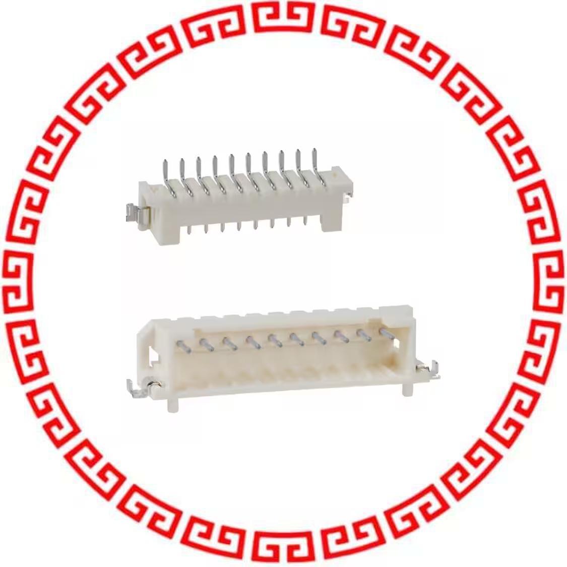 DF3E-10P-2H(21) CONN HDR 10POS 2MM RT ANG TIN