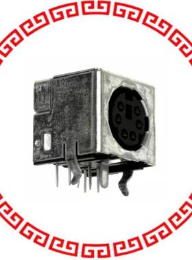 5749231-1 CONN RCPT FMALE MINI DIN 6P SLDR