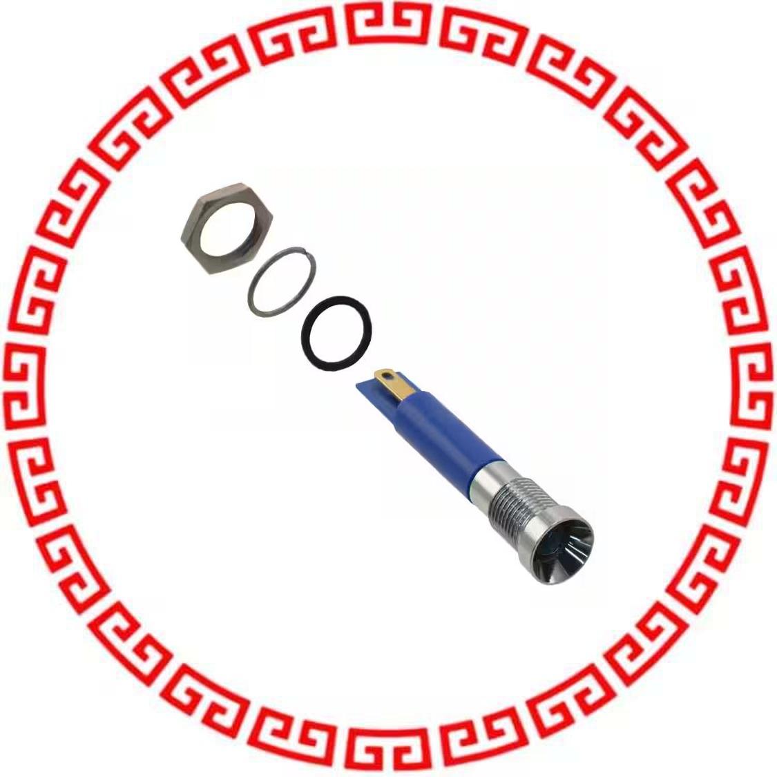 Q8R1CXXB24E INDICATOR 24V 8MM RECESSED BLU