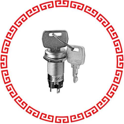 SK12BAW01/C-UL SWITCH KEYLOCK 2POS SPDT 3A 125V