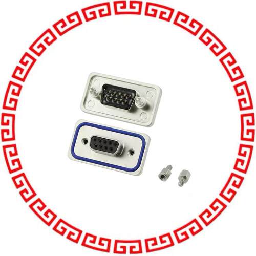 15-000453 CONN DSUB RCPT 9POS PNL MNT SLDR