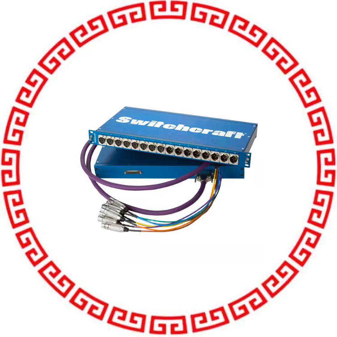 PT8FX8MX2DB25 I/O PANEL 1RU 8F 8