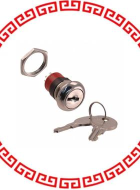 Y108122A203NQ SWITCH KEYLOCK 2POS SPDT 4A 125V