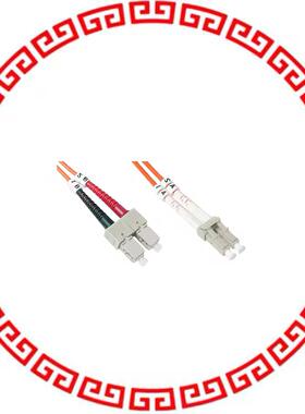 DK-2632-02 FIBER OPTIC CBL LC-SC DUPLEX 2M