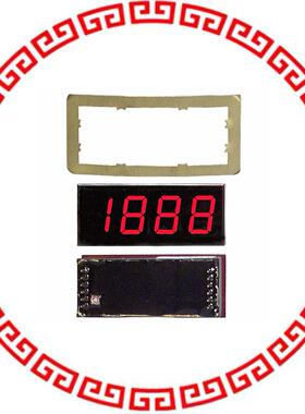 DLA-300HRL VOLTMETER 200MVDC LED PANEL MT