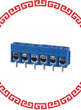 OSTTC062162 TERM BLOCK 5.08MM HORZ 6POS PCB