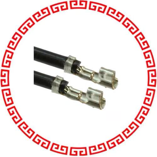 ASPHSPH24K152 LEAD SKT-SKT 24AWG BLK 6