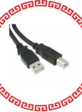 301-9000-07 NETWORKING USB CABLE A-B BLK 2M