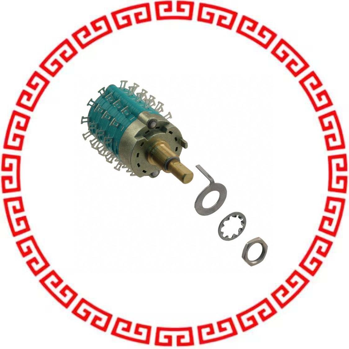C4D0412N-A SWITCH ROTARY 2-12POS 300MA 125V