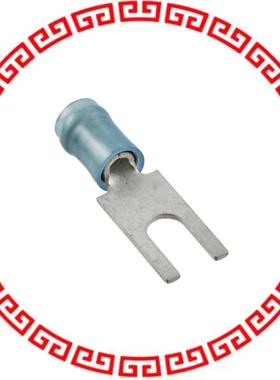 325199 CONN SPADE TERM 14-16AWG #8 BLU