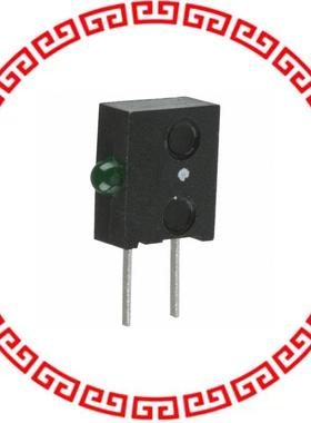 HLMP-6820-F0010 LED DOME 5V 565NM GN DIFF RA AXL