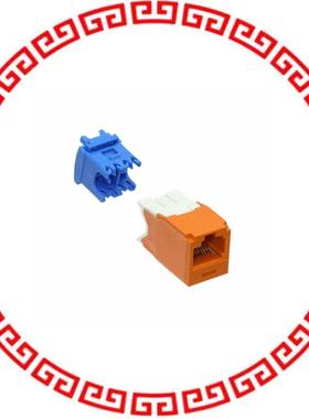 CJK6X88TGOR MINI-COM KEYED MODULE, CAT 6A, U