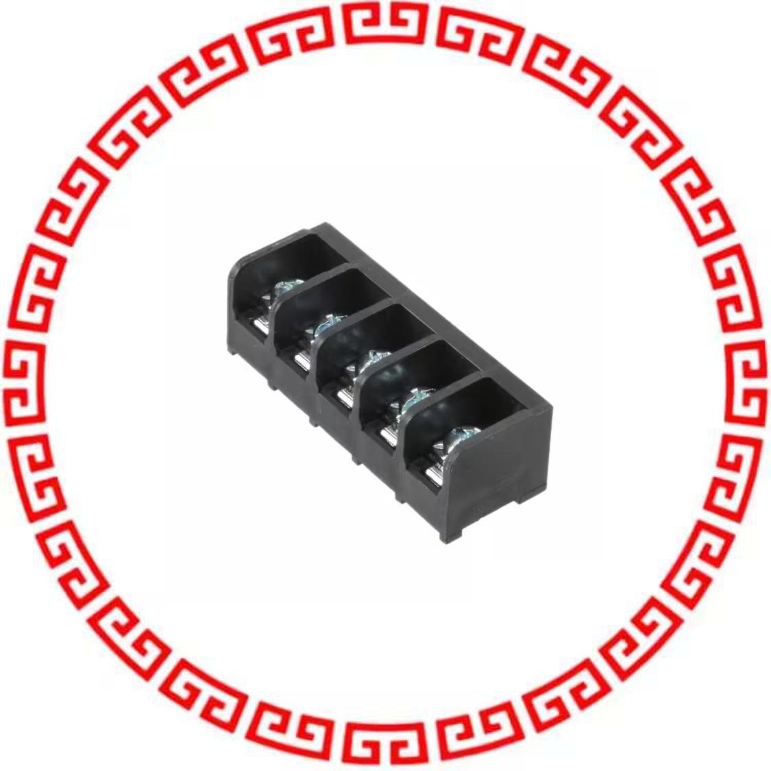 6PCV-05-006 CONN BARRIER STRIP 5CIRC 0.375
