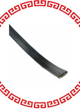 AT-K-26-6-B/100 CABLE MOD FLAT 6COND BLACK 100