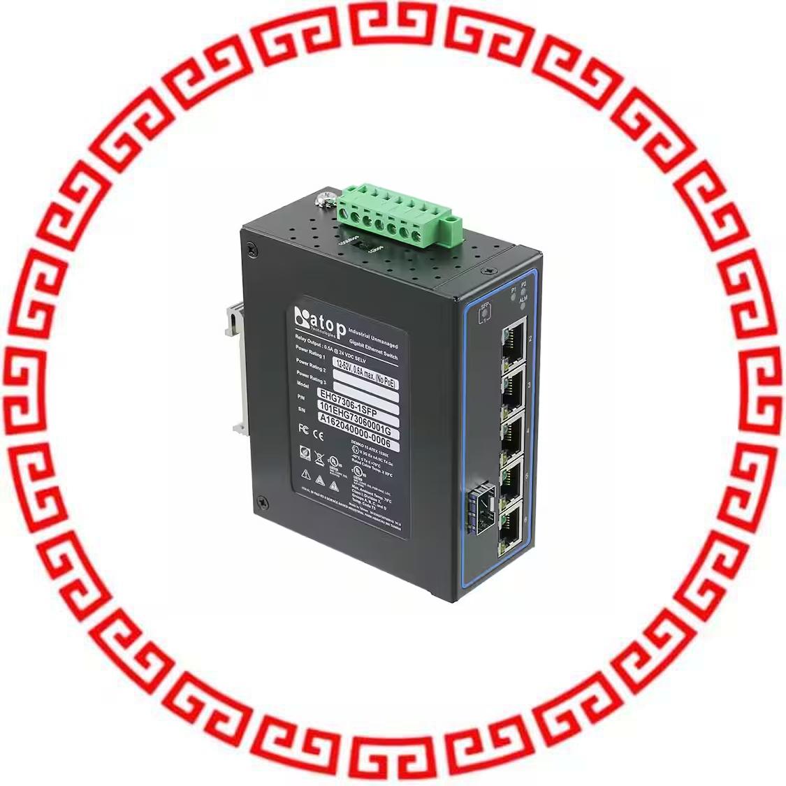 EHG7306-1SFP NETWORK SWITCH-UNMANAGED 6 PORT