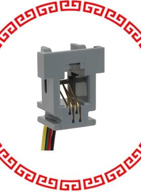 TM1R-616B44-35S-150M CONN MOD JACK 4P4C UNSHIELD