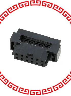 875681273 CONN RECEPT 12POS 2MM IDT GOLD