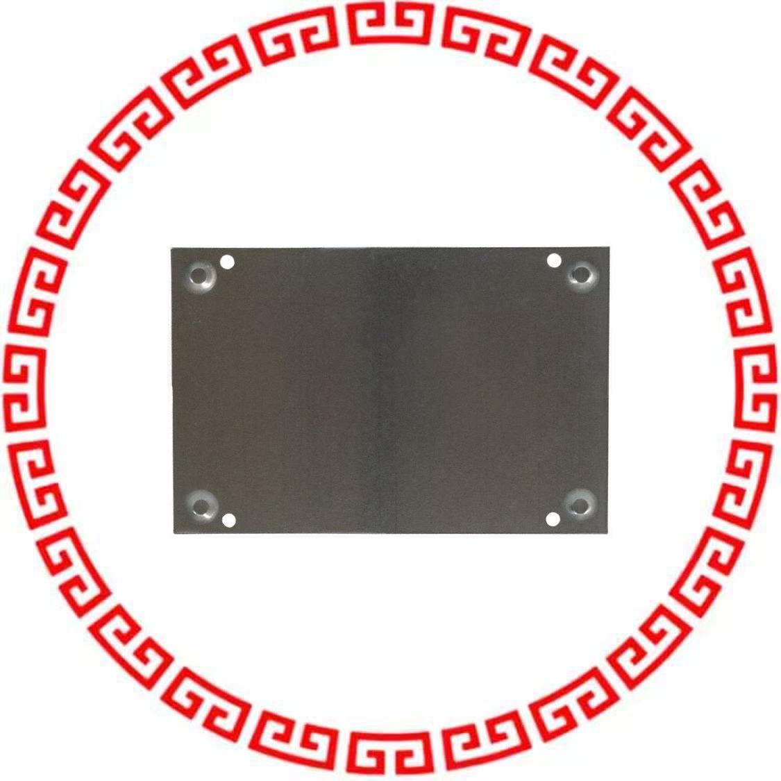 BPA-1505 CHASS BOT PLATE ALUM 4 X 6 NAT