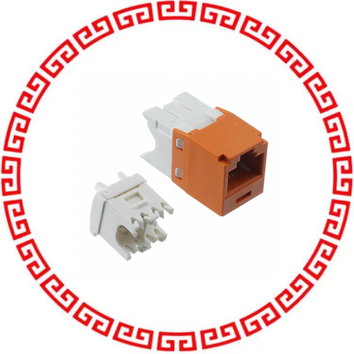 CJ688TGOR-24 CATEGORY 6, RJ45, 8-POSITION, 8-