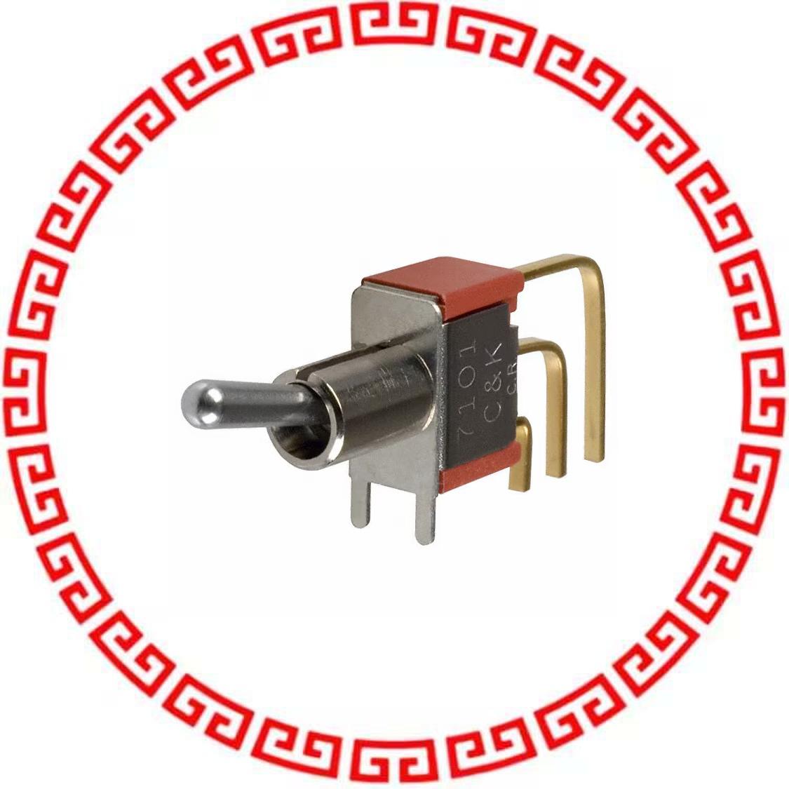 7101SD9AV2BE SWITCH TOGGLE SPDT 0.4VA 20V