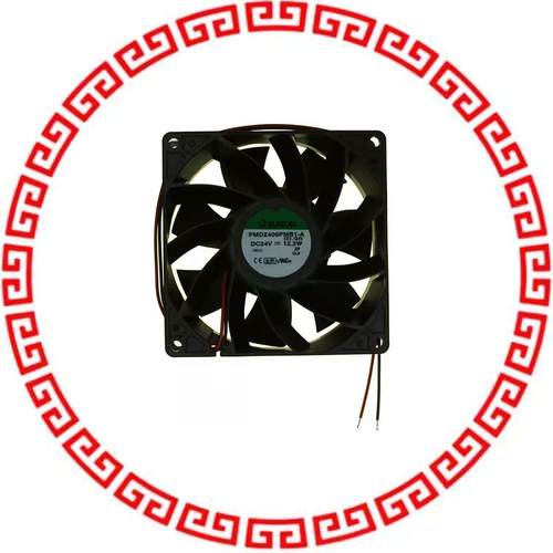 PMD2409PMB1-A.(2).GN FAN AXIAL 92X38MM 24VDC WIR