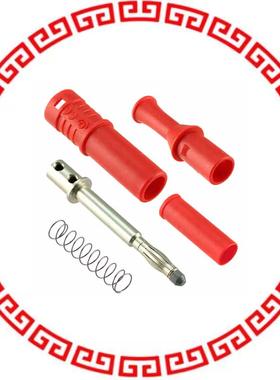 CT3201-2 DIY 4MM RETR SHTH PLUG - RED