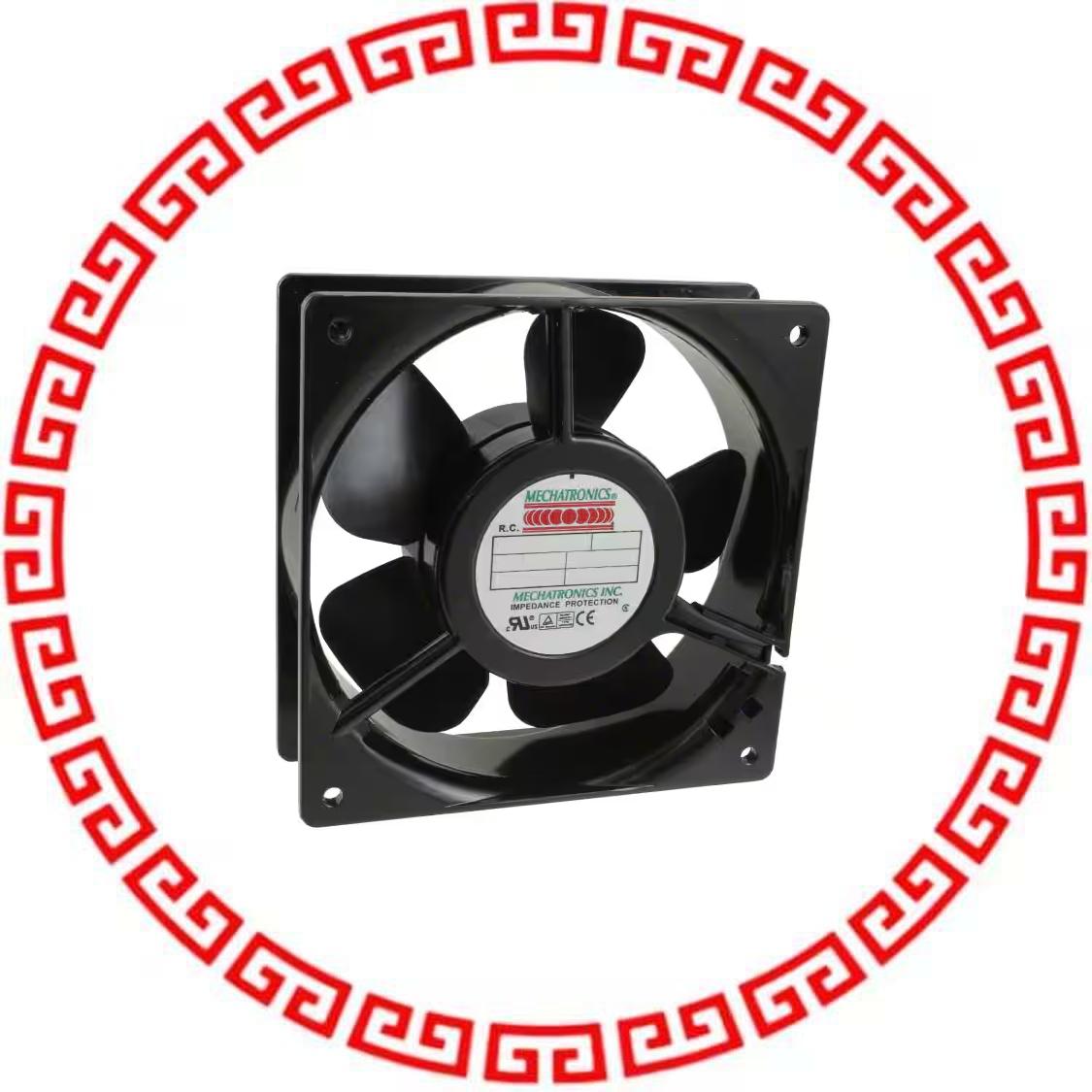 UF12A23-BTHR FAN AXIAL 120X38MM 230VAC