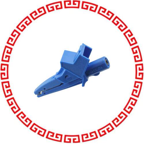 CT2392A-6 GATOR CLIP BRASS INSULATED 20A