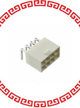 1586863-8 CONN HEADER 8POS R/A DL TIN