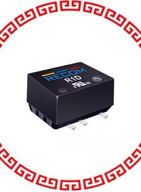 R1D-0505/P DC DC CONVERTER +/-5V 1W