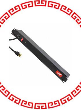 1583H6B1SBK SURGE SUPPRESSR 6OUT 15'CORD BLK