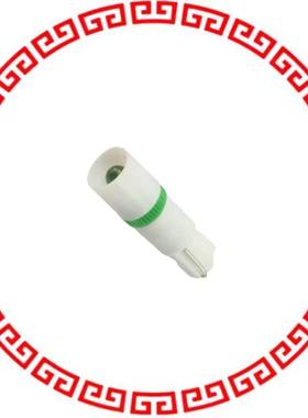 VC1511A45UG3 LED T1 3/4 WG 525NM GREEN 28VDC